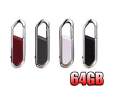 USB Flash Drive 64GB Pen Drive 32GB Pendrive Hanging buckle Memory Card Stick Drives MicroData Pendrives