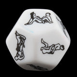12 Sides Love Sex Adult Sexy Spice Erotic Craps Dice Toy Yahtzee 2 Dices Game