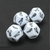 12 Sides Love Sex Adult Sexy Spice Erotic Craps Dice Toy Yahtzee 2 Dices Game