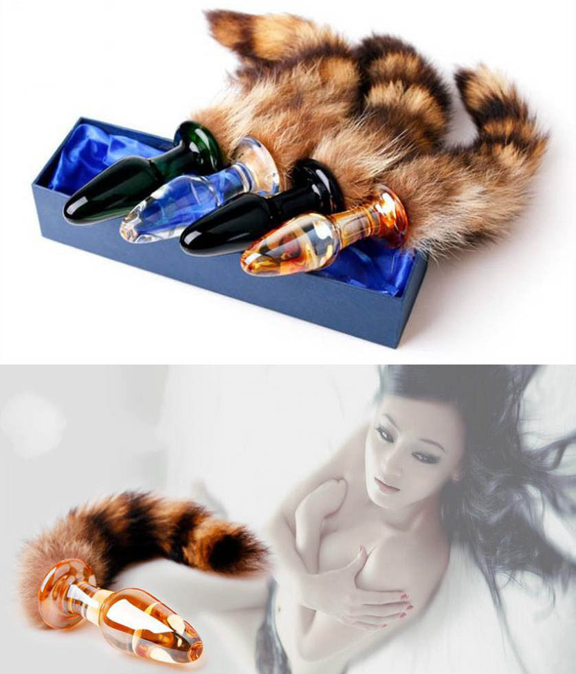 Love Faux Raccoon Fox Tail Butt Anal Plug Sexy Romance Sex Toys Funny Adult Products