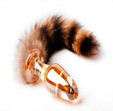 Love Faux Raccoon Fox Tail Butt Anal Plug Sexy Romance Sex Toys Funny Adult Products