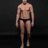 Sexy Men's Mesh Thong Jockstrap G-string Back Hole Briefs Underwear