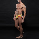 Sexy Men's Mesh Thong Jockstrap G-string Back Hole Briefs Underwear