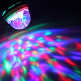 3W Colorful Light Autorotation Mini LED Bulb for Disco Party Stage