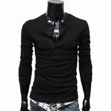 Hot Sale Men Tshirt Fashion T-shirts Summer Wear Long Sleeve