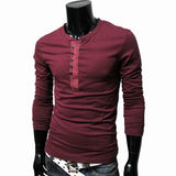 Hot Sale Men Tshirt Fashion T-shirts Summer Wear Long Sleeve