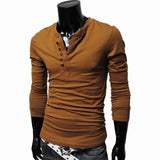 Hot Sale Men Tshirt Fashion T-shirts Summer Wear Long Sleeve