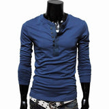 Hot Sale Men Tshirt Fashion T-shirts Summer Wear Long Sleeve