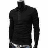 Hot Sale Men Tshirt Fashion T-shirts Summer Wear Long Sleeve