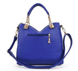 New rivet package stitching flannel bag shoulder bag brand Rivet Studded Messenger Bag