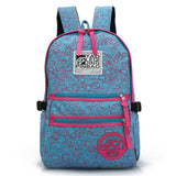 New Arrive Hot Selling Printing Women Backpack Canvas Material Students School Bag Children Hiking Backapcks