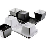 Keyboard Button Style Cups Set