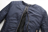 Hot Sale Men's Fashion Korean Style Jacket Male Korean Style Solid O-neck Thin Coat