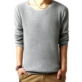 Pullover sweater male o-neck sweater 2015 spring long sleeved turtleneck sweater knitted men sweater