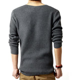 Pullover sweater male o-neck sweater 2015 spring long sleeved turtleneck sweater knitted men sweater