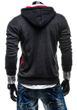 new hot men sweatshirt hoodies zipper design mens sport jacket hoody coat