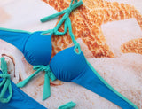 Women Bikini Sexy Padded Top Swimsuit Sets Fashion Swimwear Women Sexy Bikini