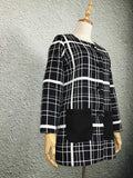 New Autumn Women Outerwear Striped Printed Jacket Slim Casual Coat