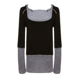 Fashion Korean Style Women Long Sleeve Hooded Casual Hoodies Sweatshirt Blouse Tops Outerwear