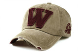 Fashion hats autumn-summer letter W hockey chapeu baseball caps Hip Hop hats for Men and Women