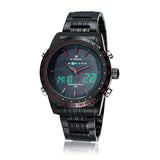 Watches men NAVIFORCE 9024 luxury brand Full Steel Quartz Clock Digital LED Watch Army Military Sport watch