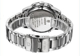 WEIDE Men Sports Watches Japan Quartz LED Digital Wristwatch 30m Waterproof Full Steel Watch