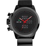 NEW WEIDE Men Watch Sports Watches Analog Display Japan Quartz Movement Waterproof Fashion Leather Strap Watches