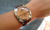 Casual SKONE Genuine Men & Women Brand Wristwatches Special design Military Leather Sports Watch Relogio Masculino