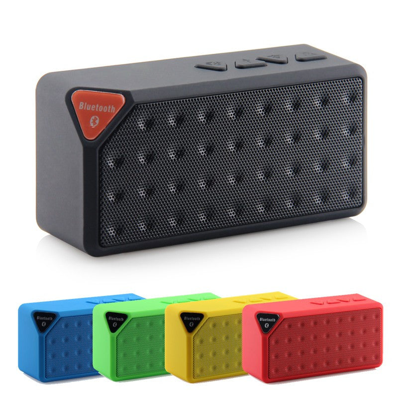 Mini X3 Bluetooth Speaker Portable Wireless Handsfree TF FM Radio Built in Mic MP3 Subwoofer with Detachable Battery