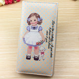 Hot Fashion Desigual Wallet Bag Popular Purse Retro Lady Women Long PU Handbags Card Holder Birthday Bags Party Gifts
