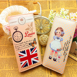 Hot Fashion Desigual Wallet Bag Popular Purse Retro Lady Women Long PU Handbags Card Holder Birthday Bags Party Gifts