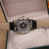 New Famous Brand Luxury Fashion Casual Stainless Steel Men Skeleton Watch Men Dress Wristwatch Leather Quartz Boy watch