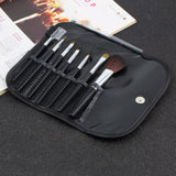 Hot Professional Goat Hair 7Pcs Makeup Brush Set Tools Cosmetic Make Up Brush Set