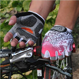 Hot Sale Bike Gloves New Fashion Cycling Bike Bicycle Gel Shockproof Sports Half Finger Glove M-xl 4 Color Options