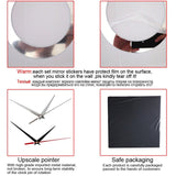 Hot New Wall Clock Clocks Diy Acrylic Mirror wall Stickers Home Decor Quartz Watch Living Room Modern Christmas Gifts