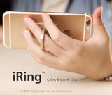 Hot Sale iRing Holder for Mobile Phones and Tablets Luxury Finger Grip with Free Hook for Car Using Phone Stand Ring Holder