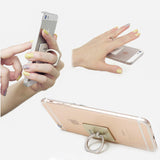 Hot Sale iRing Holder for Mobile Phones and Tablets Luxury Finger Grip with Free Hook for Car Using Phone Stand Ring Holder