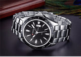 CURREN Luxury Brand Full Stainless Steel Analog Fashion Men's Quartz Watch Business Montre Watch Men Watches Relogio Masculino