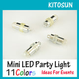 Waterproof LED Mini Party Lights for Lanterns,Balloons, Floral Mini Led Lights For Wedding Centerpiece KIT Eiffel Glass Vases