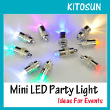 Waterproof LED Mini Party Lights for Lanterns,Balloons, Floral Mini Led Lights For Wedding Centerpiece KIT Eiffel Glass Vases