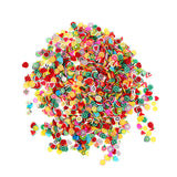 1000 Pieces/Bag Fimo Clay 3 Series Fruit Flowers Animals DIY 3D Nail Art Decorations Nails Art Decoration Sticker Design
