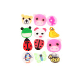 1000 Pieces/Bag Fimo Clay 3 Series Fruit Flowers Animals DIY 3D Nail Art Decorations Nails Art Decoration Sticker Design