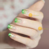 12 Color Glitter Decor Nail Art Powder Dust Bottle Set