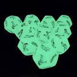 Erotic Craps 12 Sides Sex Dice 2 PCS Glow In The Dark Erotic Dice Night Lights Love Dice of Sex Fun Toys Noctilucent Erotic Toys