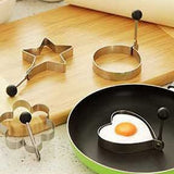 Stainless Steel Pancake Mould Mold Ring Cooking Fried Egg Shaper Kitchen Tools