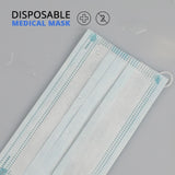 20 PCs Protective Surgical Mask Non-woven Dust Mask Thickened Disposable Mouth Mask 3-layer Face Mask