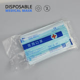 20 PCs Protective Surgical Mask Non-woven Dust Mask Thickened Disposable Mouth Mask 3-layer Face Mask