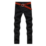 Hot-selling Men's Fashion Korean Style Slim Fit Pants Male Casual Mid-Rise High Quality Pants