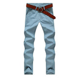 Hot-selling Men's Fashion Korean Style Slim Fit Pants Male Casual Mid-Rise High Quality Pants