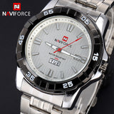 New Brand Fashion Men Sports Watches Men's Quartz Hour Date Clock Man Full Steel Military Army Waterproof Wrist watch